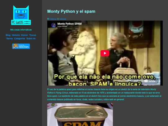monty-python-y-el-spam screenshot