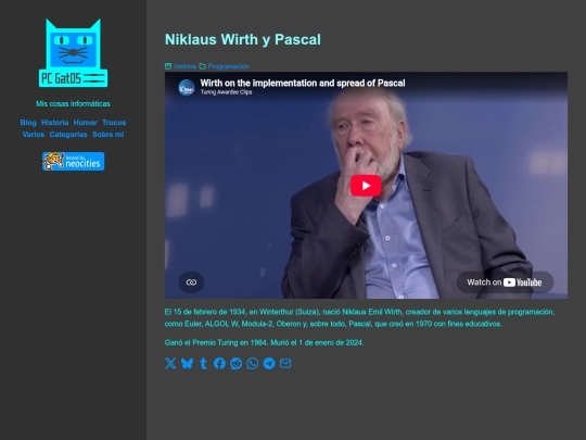 niklaus-wirth-y-pascal screenshot