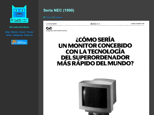 seria-nec screenshot