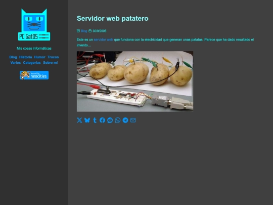 servidor-web-patatero screenshot