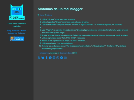sintomas-de-un-mal-blogger screenshot