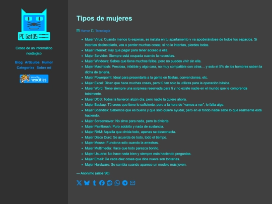 tipos-de-mujeres screenshot