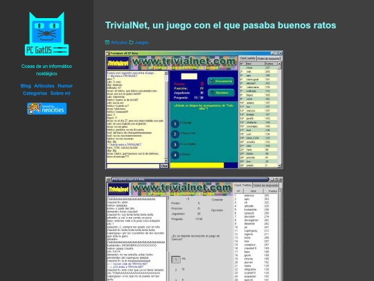 trivialnet-un-juego-con-el-que-pasaba screenshot