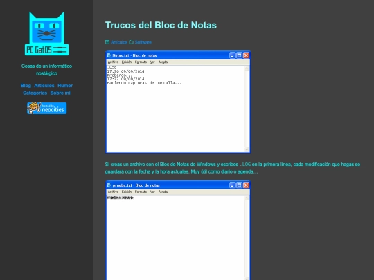 trucos-del-bloc-de-notas screenshot