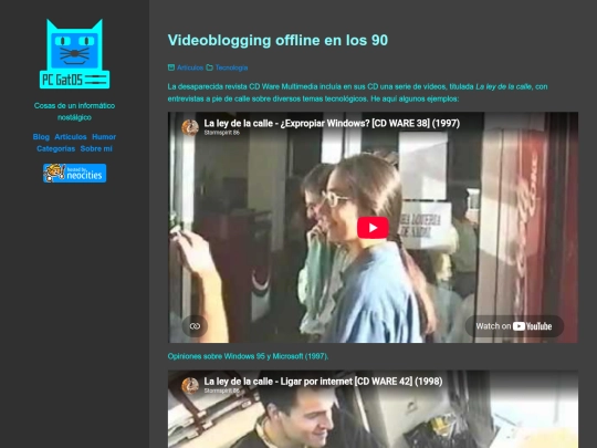 videoblogging-offline-en-los-90 screenshot