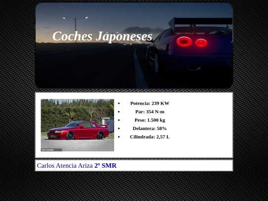 HTML/Nissanr32 screenshot