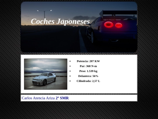 HTML/Nissanr33 screenshot