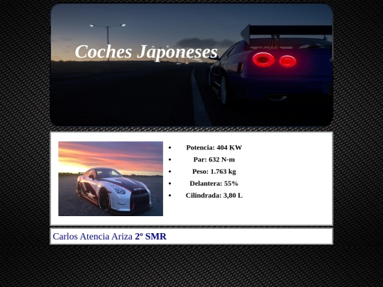 HTML/Nissanr35 screenshot