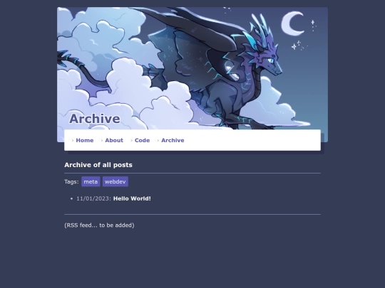 archive screenshot