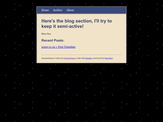 blog screenshot
