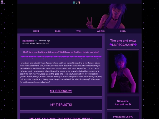 blog screenshot