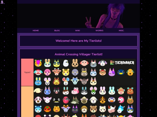 tierlists screenshot