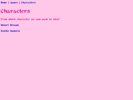 the princess knight_characters screenshot