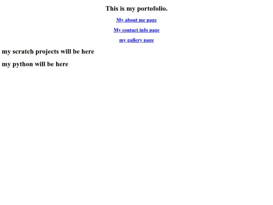 portfolio screenshot