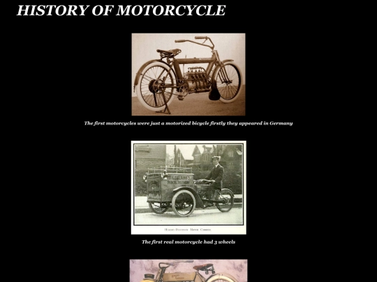 history screenshot