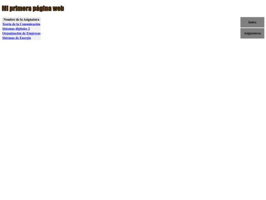 asignaturas screenshot