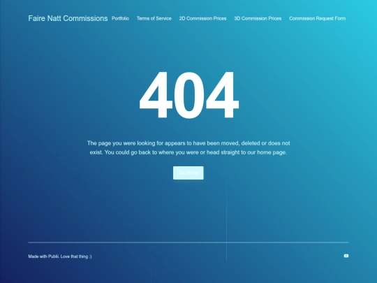404 screenshot