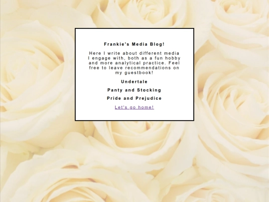 frankies-media-blog screenshot
