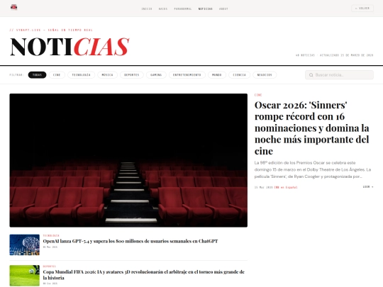 news screenshot
