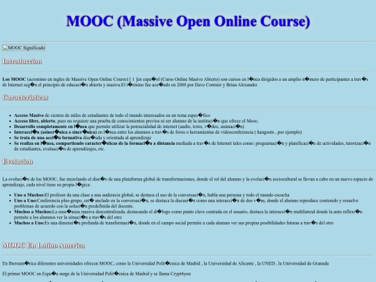 Tareas/Pagina+Web+MOOC/PaginaMOOCServer screenshot