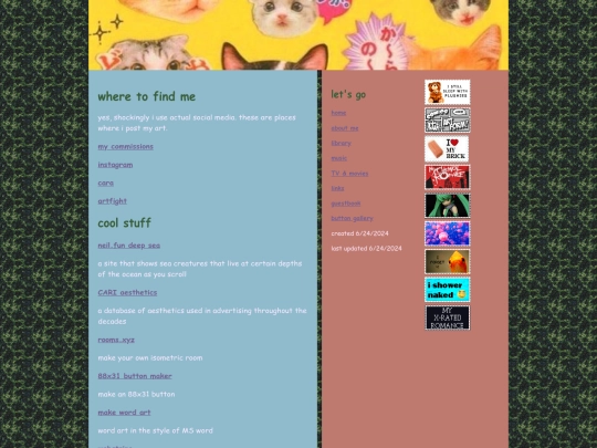links screenshot