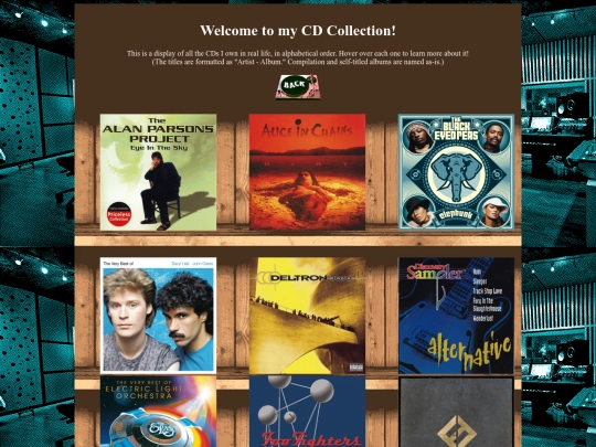 projects/cd_collection screenshot