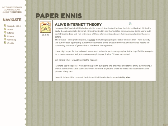 blog screenshot