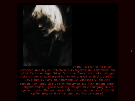 sagakort/ankommer_hytta screenshot