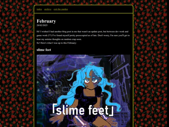 blog/posts/february-2025 screenshot