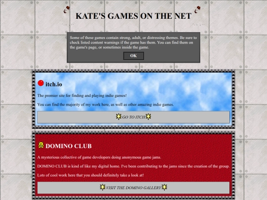 pages/games screenshot