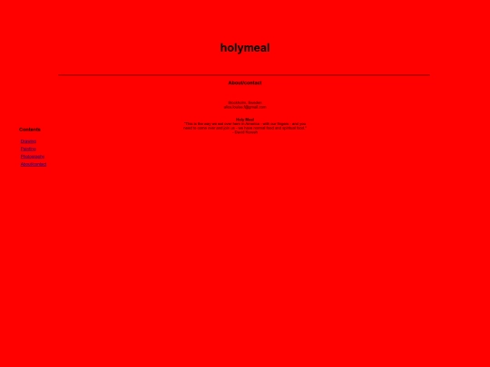 aboutcontact screenshot