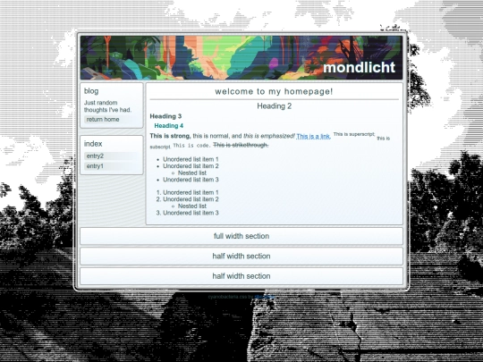 blog screenshot