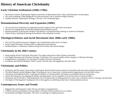 American_Christianity screenshot
