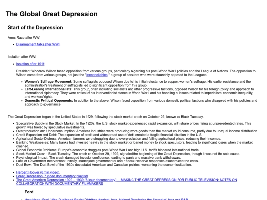GreatDepression screenshot