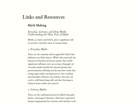 linksResources screenshot