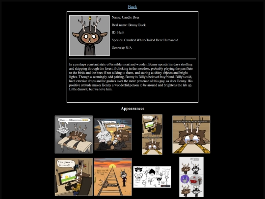 Bios/candledeer screenshot