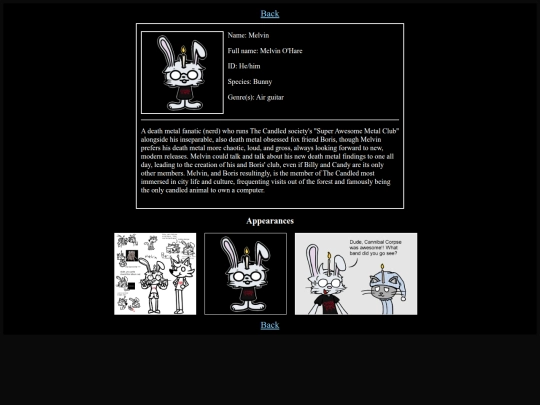 Bios/melvin screenshot