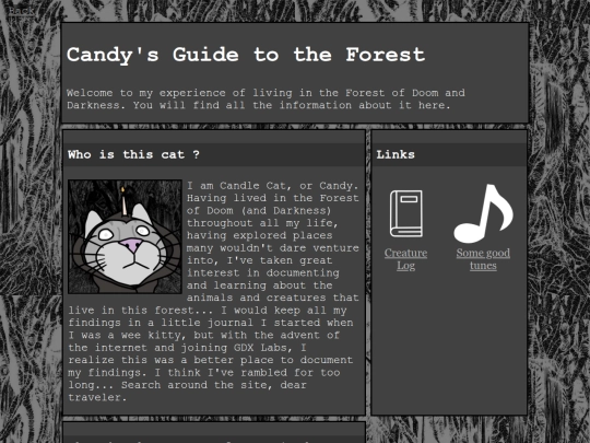 Candy's Guide/home screenshot