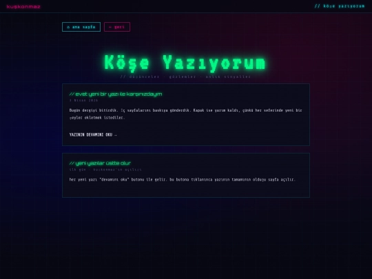 blog screenshot