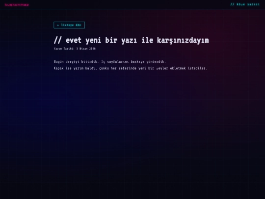 blog/ilkyazi screenshot