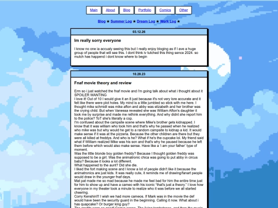 Blog/Blog screenshot