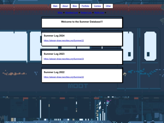 Blog/summer/SummerLog screenshot