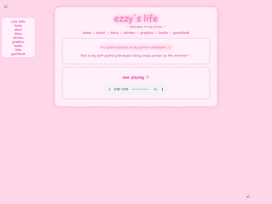 links screenshot