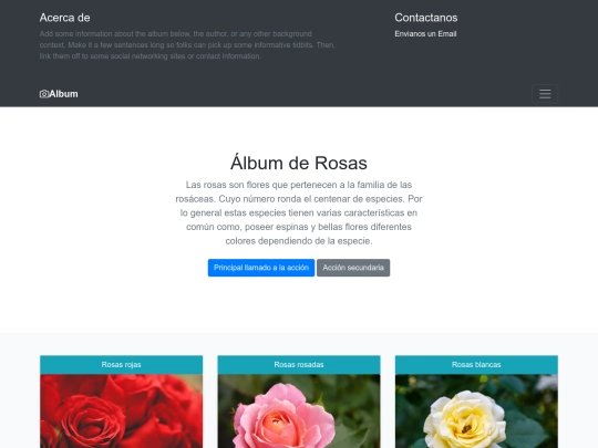 bootstrap/Ejercicio1 screenshot