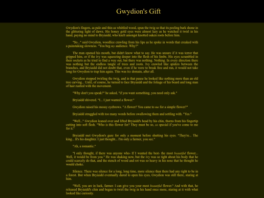 gwydionsgift screenshot
