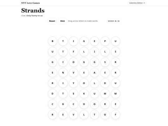 strands screenshot