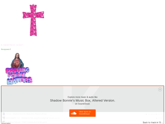 FAILURE screenshot