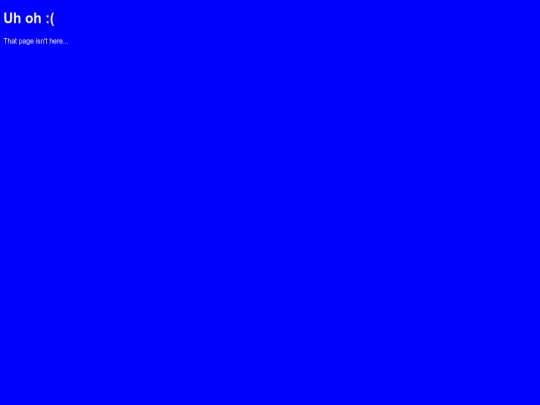 not_found screenshot