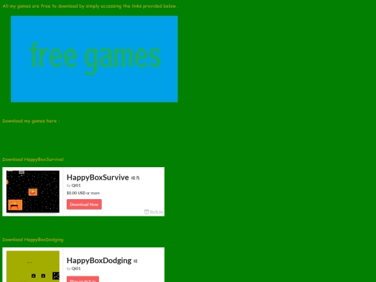 games screenshot