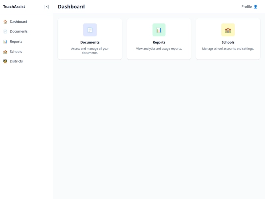 dashboard screenshot